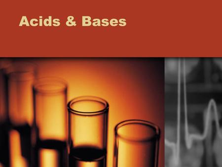 Acids & Bases. What is an Acid? Acids are substances that dissociate (fall apart into ions) in water to form hydrogen ions (H + ). Acids are: –Sour-tasting.