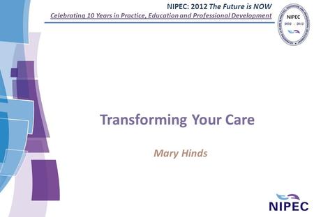 Transforming Your Care
