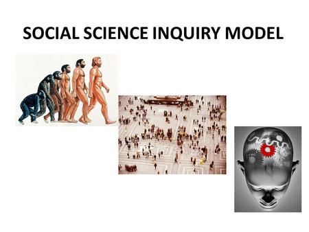 SOCIAL SCIENCE INQUIRY MODEL