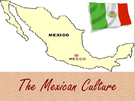 The Mexican Culture. Unit Summary The students will learn about the different traditions of the Mexican culture in Spanish. They will be able to identify.