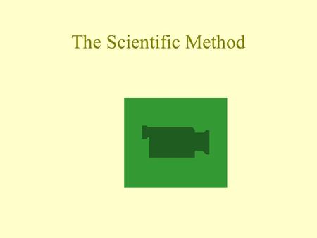 The Scientific Method. Objectives Explain how science is different from other forms of human endeavor. Identify the steps that make up scientific methods.