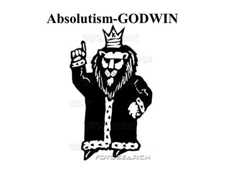 Absolutism-GODWIN. What Hollywood teaches us about Spanish monarchs…