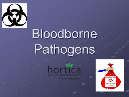 Bloodborne Pathogens. The purpose of this standard is to eliminate or minimize occupational exposure to bloodborne pathogens in accordance with OSHA standard.