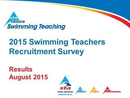 2015 Swimming Teachers Recruitment Survey Results August 2015.