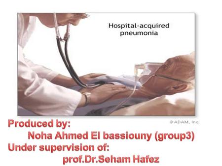 Hospital Acquired Pneumonia(HAP): is defined as a pneumonia which occurs after 48 hours of admission to hospital. Hospital Acquired Pneumonia(HAP): is.