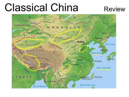 Classical China Review. Political China’s earliest governments were dynasties. What is a dynasty? The first civilizations emerged on the Huang He River.