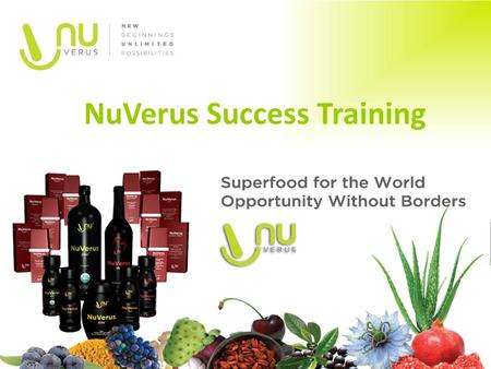 NuVerus Success Training