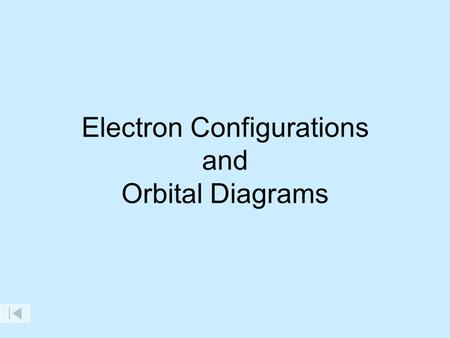 Electron Configurations and Orbital Diagrams Maximum Number of Electrons In Each Sublevel Maximum Number of Electrons In Each Sublevel Maximum Number.