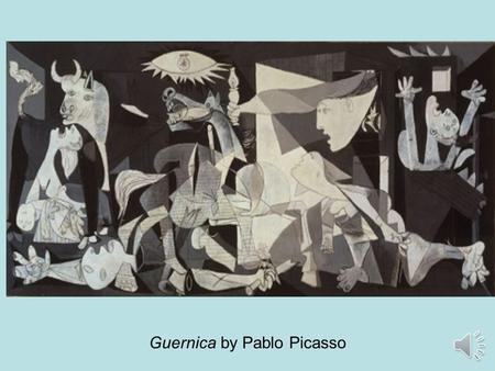 Guernica by Pablo Picasso Spanish Civil War 1936-1939 Republican Loyalist government of Spain vs. the Spanish rebels under the leadership of fascist.