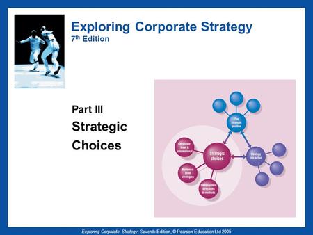 Exploring Corporate Strategy, Seventh Edition, © Pearson Education Ltd 2005 Exploring Corporate Strategy 7 th Edition Part III Strategic Choices.