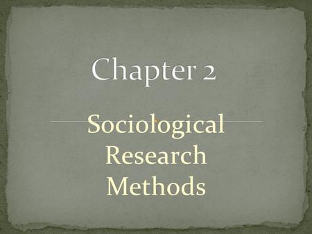 Sociological Research Methods. Survey Research - Interview - Questionnaire - Closed- end Questions - Open- ended Questions.