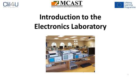 Introduction to the Electronics Laboratory