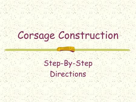 Step-By-Step Directions