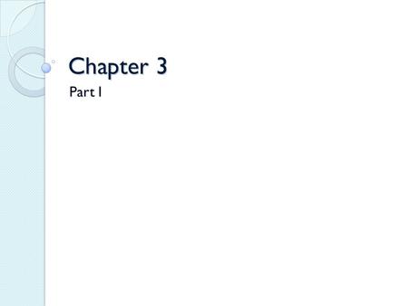 Chapter 3 Part I. 3.1 Introduction Programs written in C ◦ All statements were located in function main Programs written in C++ ◦ Programs will consist.