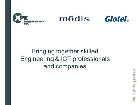 Bringing together skilled Engineering & ICT professionals and companies.