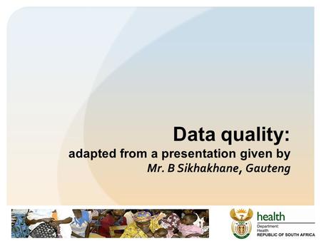 data quality presentation ppt