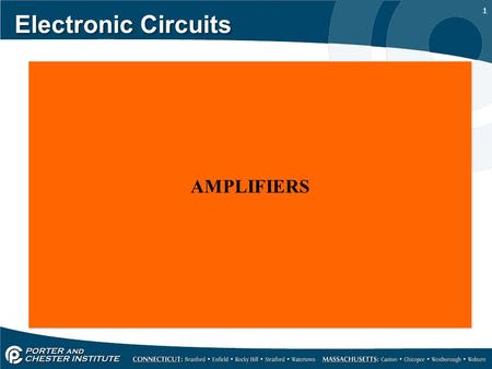 1 Electronic Circuits AMPLIFIERS. 2 Demostrate Transistor Amplification Determine Transistor Biasing. Explain Transistor Regions - Emitter, Base, Collector.