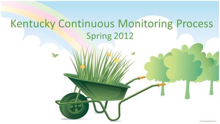 Kentucky Continuous Monitoring Process Spring 2012.