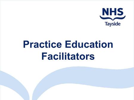 Practice Education Facilitators. Quality Standards for Practice Placements (NES 2003)