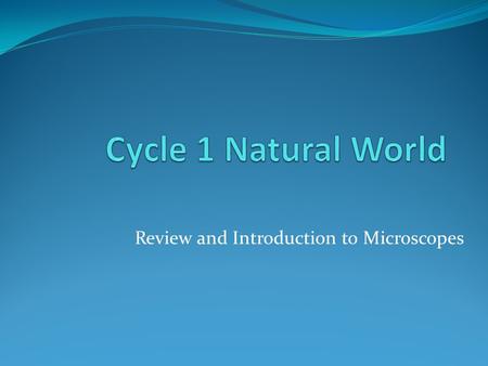 Review and Introduction to Microscopes. Overview Cell types Discovery Microscopes Reading #1 Reading #2 Diffusion / Osmosis Respiration / Fermentation.