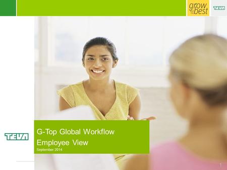 Human Resources 1 G-Top Global Workflow Employee View September 2014.