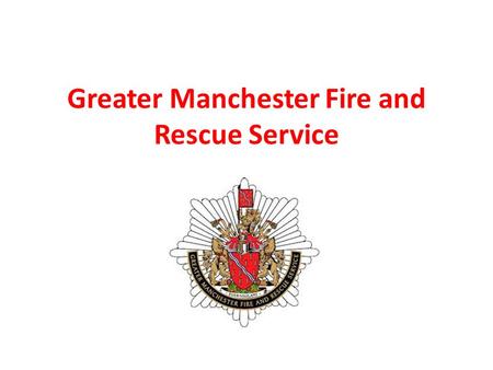 Greater Manchester Fire and Rescue Service. Heywood Fire Station.