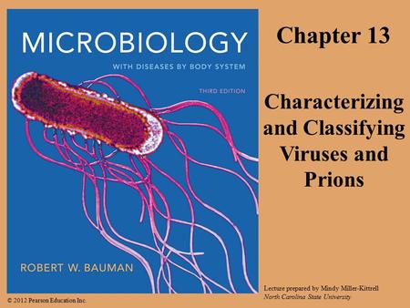 Characterizing and Classifying Viruses and Prions