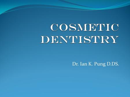 Dr. Ian K. Pung D.DS.. Porcelain Crowns (Caps) Crowns can serve many purposes. Crowns can be used to cover a tooth that is likely to break, or is too.