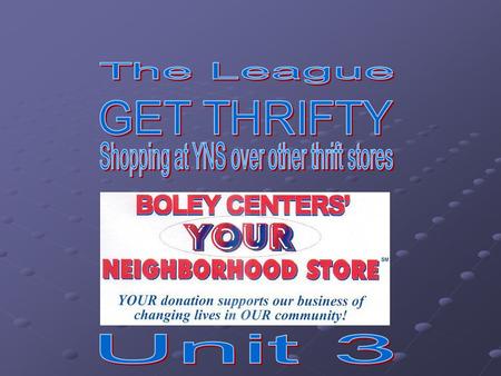 Boley Centers is the company that owns Your Neighborhood Store. For information about us, use the URL below: