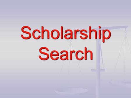 Scholarship Search. Talk to your Counselor about Scholarships Talk to your Counselor about Scholarships Visit the Career Resource Center Visit the Career.