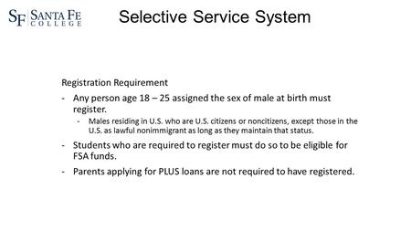 Selective Service System