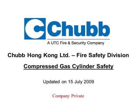 Chubb Hong Kong Ltd. – Fire Safety Division