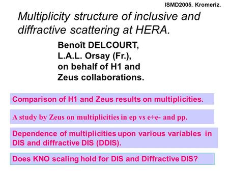 Does KNO scaling hold for DIS and Diffractive DIS? Dependence of multiplicities upon various variables in DIS and diffractive DIS (DDIS). Comparison of.