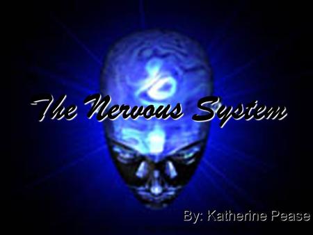 The Nervous System By: Katherine Pease