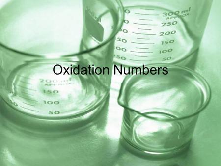 Oxidation Numbers. The Rules All free uncombined elements have an oxidation number of zero (In diatomic elements like F 2, each fluorine’s oxidation number.