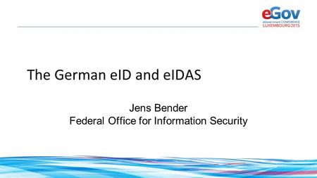 The German eID and eIDAS