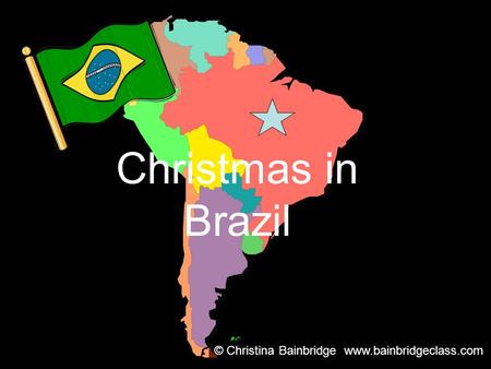Christmas in Brazil © Christina Bainbridge www.bainbridgeclass.com.