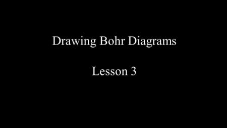 Drawing Bohr Diagrams Lesson 3. Bohr and Quantum Periodic Table Label the s, p, d, and f orbitals. 1s.