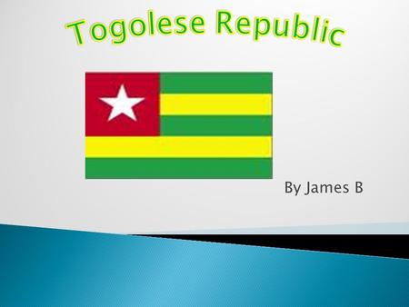 By James B. Togo is located on Western Coast of Africa. Its capital city is Lome. With the geographic location of 6°7'N latitude and longitude 1°13'E.