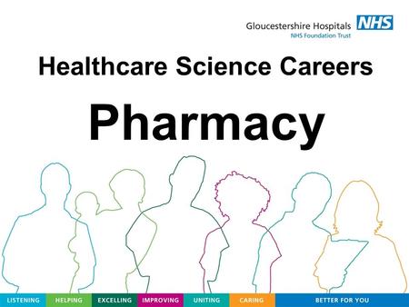 Healthcare Science Careers Pharmacy. Pharmacy Team Pharmacists Pharmacy Technicians Dispensers Pharmacy Assistants Trainees.