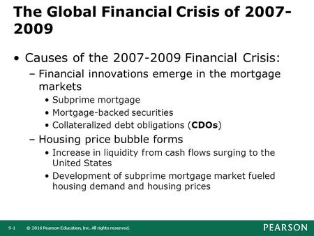 Global Financial Crisis 2008