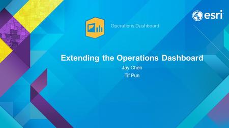 Extending the Operations Dashboard