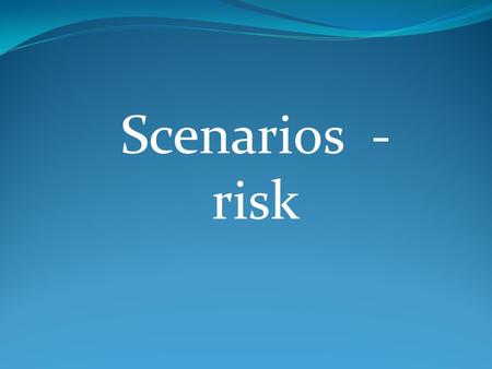 Scenarios - risk. You have been offered a lift with your friend’s brother. Once you are in the car you realise there are too many passengers and you don’t.