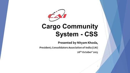 Cargo Community System - CSS