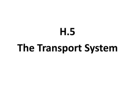 H.5 The Transport System. IB Assessment Statement H.5.1 Explain the events of the cardiac cycle, including atrial and ventricular systole and diastole,