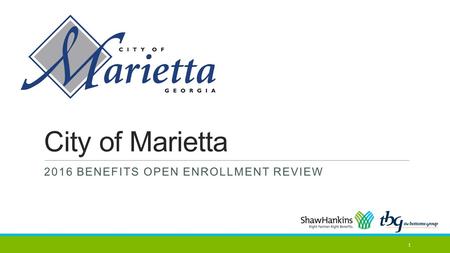 2016 Benefits open enrollment review
