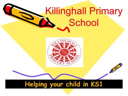 Killinghall Primary School Helping your child in KS1.