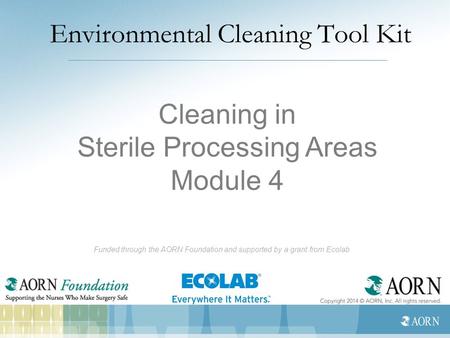 Environmental Cleaning Tool Kit