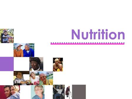 Nutrition. Triggers for Nutritional Services Referral  Growth and Weight Management  Health Conditions  Needs for Specialized Supports  Economic Problems.