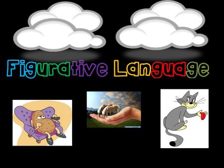 Figurative language Figurative language is language that uses words or expressions that are different than the literal meanings. Figurative language Figurative.